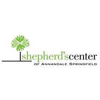 Shepherds Center of Annandale Springfield - Network Partner of NV Rides. A green tree with hands as leaves. Words of the organization sit beside the tree